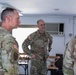 The Commanding General of the Georgia Army National Guard, Brig. Gen. Jason Fryman, and The Georgia Army National Guard State Command Sergeant Major Command Sgt. Maj. John Ballenger, visited 48th IBCT soldiers at Camp Film City, Kosovo.