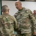 The Commanding General of the Georgia Army National Guard, Brig. Gen. Jason Fryman, and The Georgia Army National Guard State Command Sergeant Major Command Sgt. Maj. John Ballenger, visited 48th IBCT soldiers at Camp Film City, Kosovo,