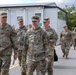 The Commanding General of the Georgia Army National Guard, Brig. Gen. Jason Fryman, and The Georgia Army National Guard State Command Sergeant Major Command Sgt. Maj. John Ballenger, visited 48th IBCT soldiers at Camp Film City, Kosovo.