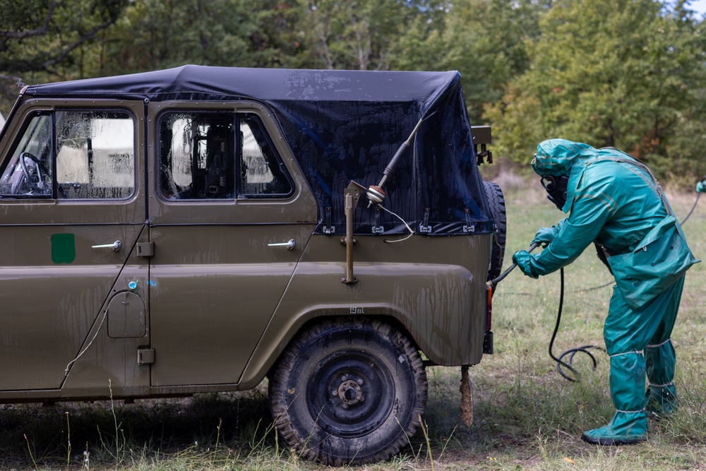 U.S. Army and Bulgarian Armed Forces CBRN Units Strengthen Readiness Through Joint Training