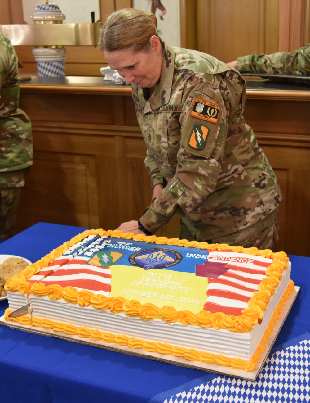 JMTG-U welcomes 56th SBCT at transfer of authority ceremony