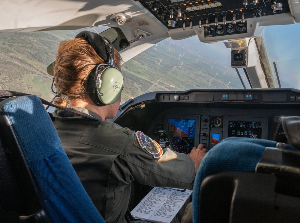 Landing a T-1A Jayhawk