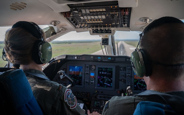 Landing a T-1A Jayhawk