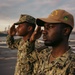 USS Richard M. McCool, Jr. (LPD 29) Participates in Morning Colors