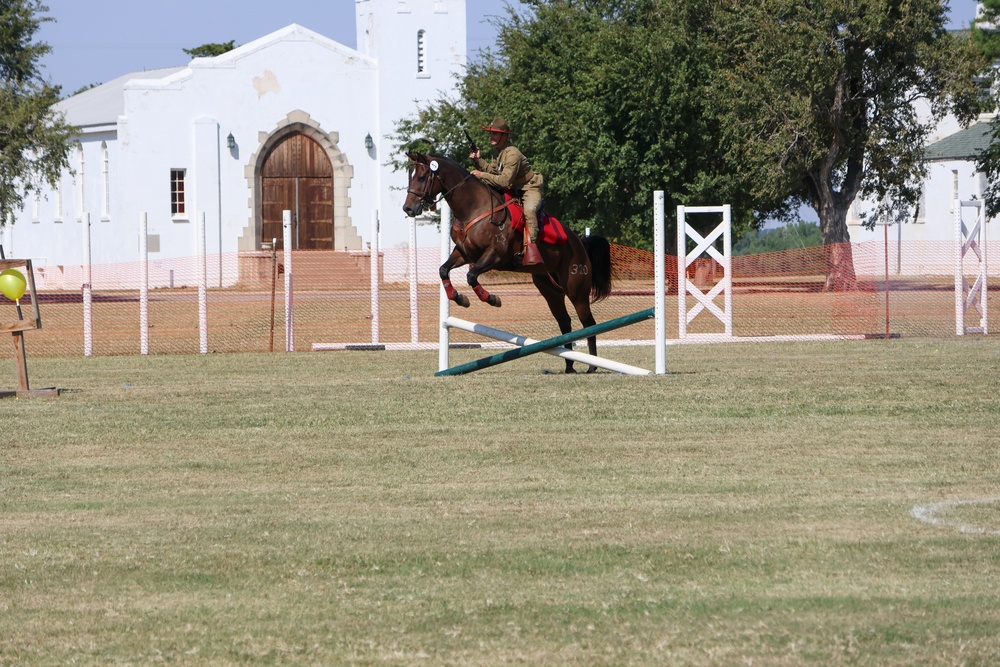 Mounted Pistols Jump