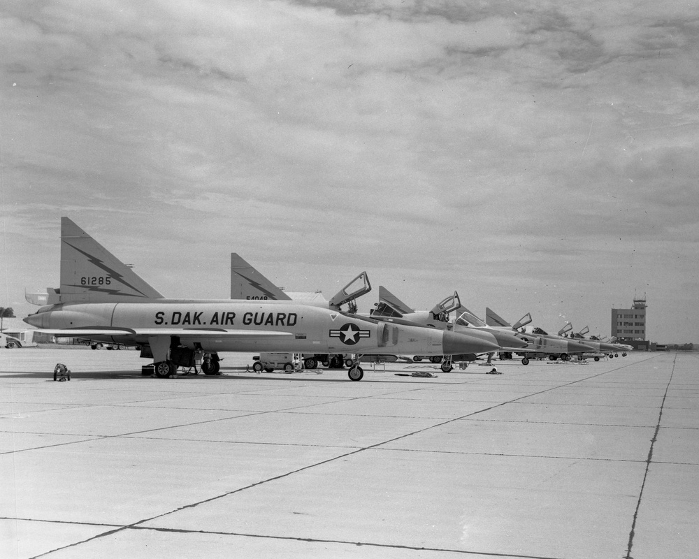 South Dakota ANG F-102 1962