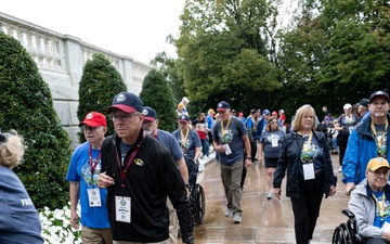 Veterans with the Heartland Honor Flight Visit ANC