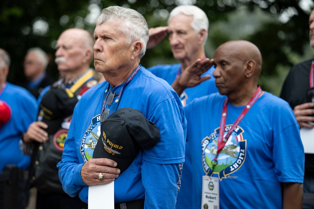 Veterans with the Heartland Honor Flight Visit ANC