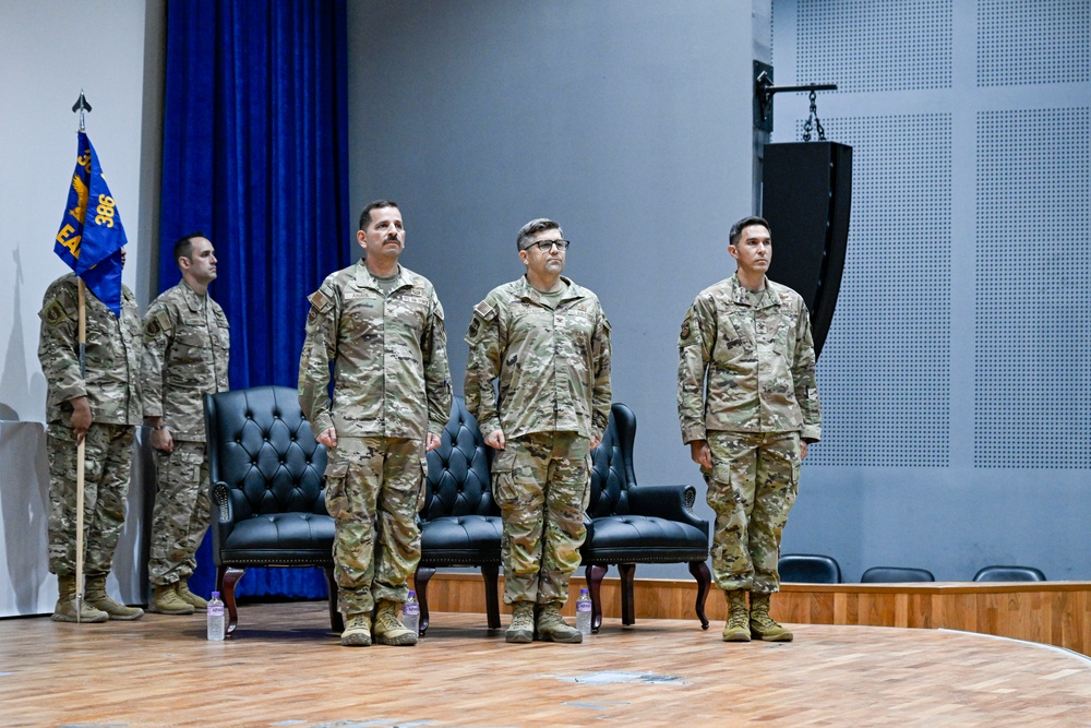 386th EABG welcomes new commander