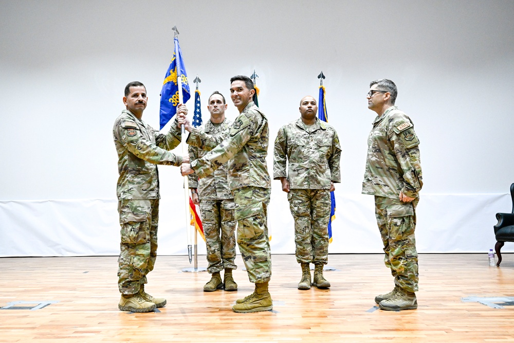 386th EABG welcomes new commander