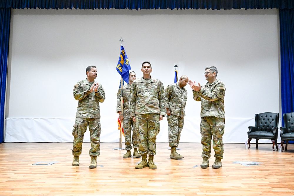 386th EABG welcomes new commander