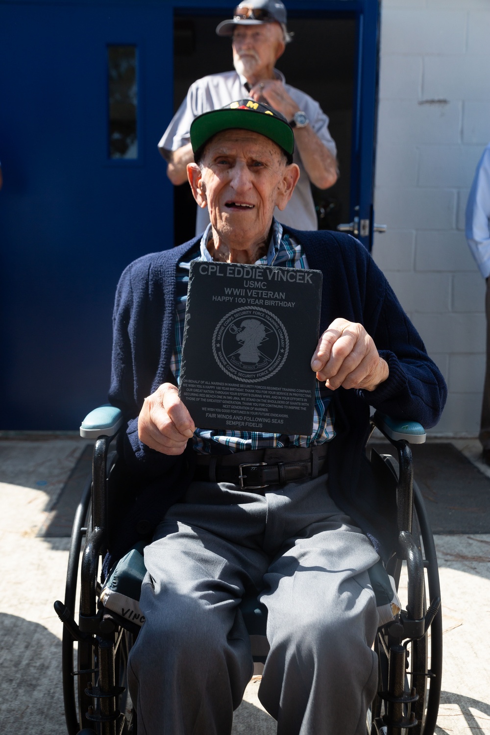 Cpl. Eddie Vincek WWII Veteran Celebrates 100th Birthday