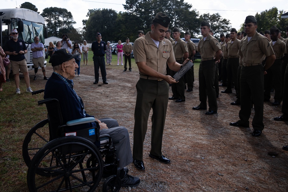 Cpl. Eddie Vincek WWII Veteran Celebrates 100th Birthday