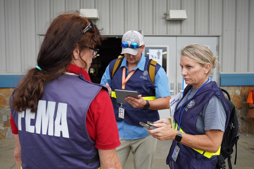 FEMA Disaster Survivor Assistance Teams Help Hurricane Helene Survivors