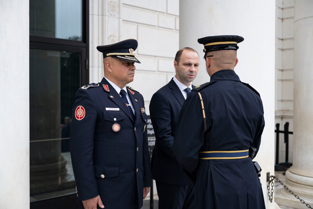 Minister of Defense of North Macedonia Vlado Misajlovski Visits ANC