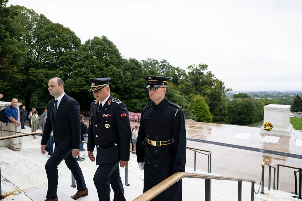 Minister of Defense of North Macedonia Vlado Misajlovski Visits ANC