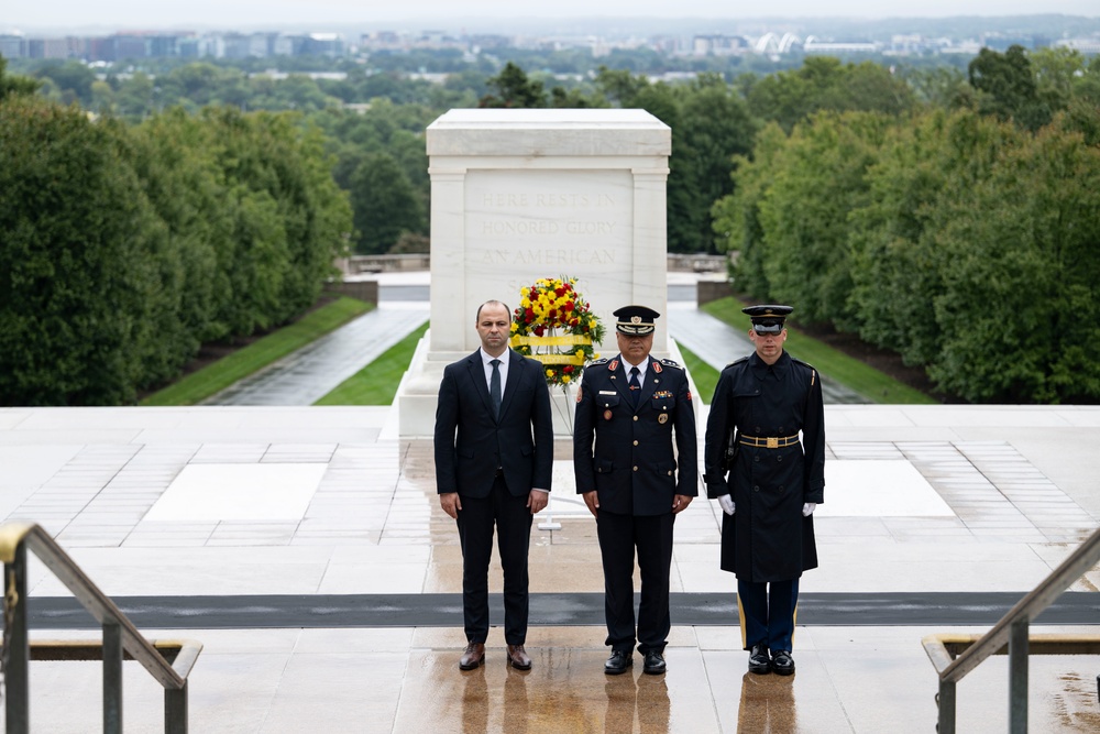 Minister of Defense of North Macedonia Vlado Misajlovski Visits ANC