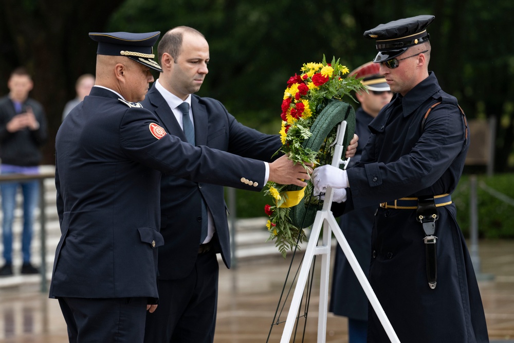 Minister of Defense of North Macedonia Vlado Misajlovski Visits ANC