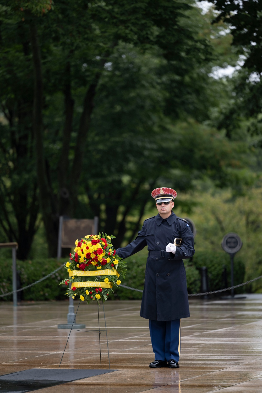 Minister of Defense of North Macedonia Vlado Misajlovski Visits ANC