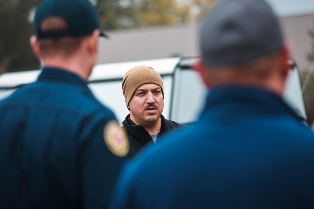 Washington National Guard civil support team and homeland response force travel conduct joint training with Whatcom County emergency response professionals