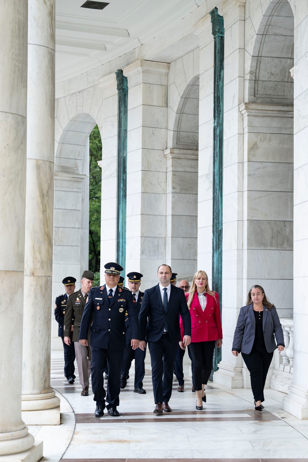 Minister of Defense of North Macedonia Vlado Misajlovski Visits ANC