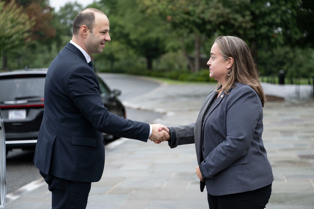 Minister of Defense of North Macedonia Vlado Misajlovski Visits ANC