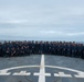 Coast Guard Cutter Northland crew members pose for group photo