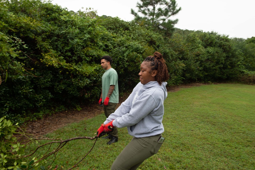 John C. Stennis Sailors volunteer at Newport News Mariners’ Museum