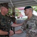 I MEF Commanding General presents King's Coronation Medal to British Commandos