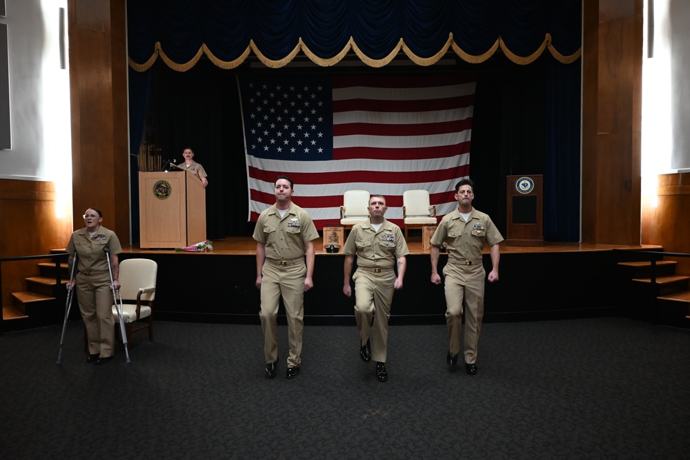 NMRTC Beaufort Welcomes the Navy's Newest Chief Petty Officers