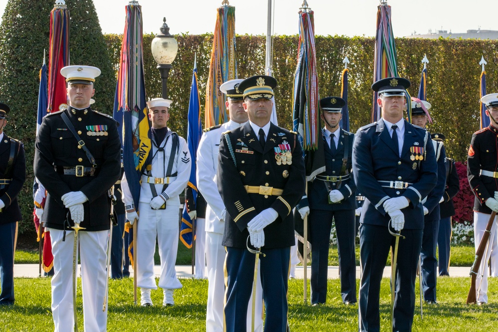 Armed Forces Full Honor Review Ceremony in Honor of  National POW/MIA Recognition Day 2024