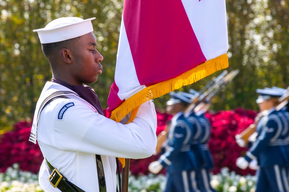 Armed Forces Full Honor Review Ceremony in Honor of  National POW/MIA Recognition Day 2024