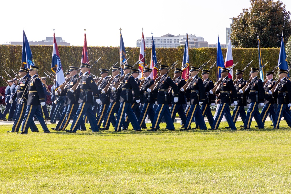 Armed Forces Full Honor Review Ceremony in Honor of  National POW/MIA Recognition Day 2024