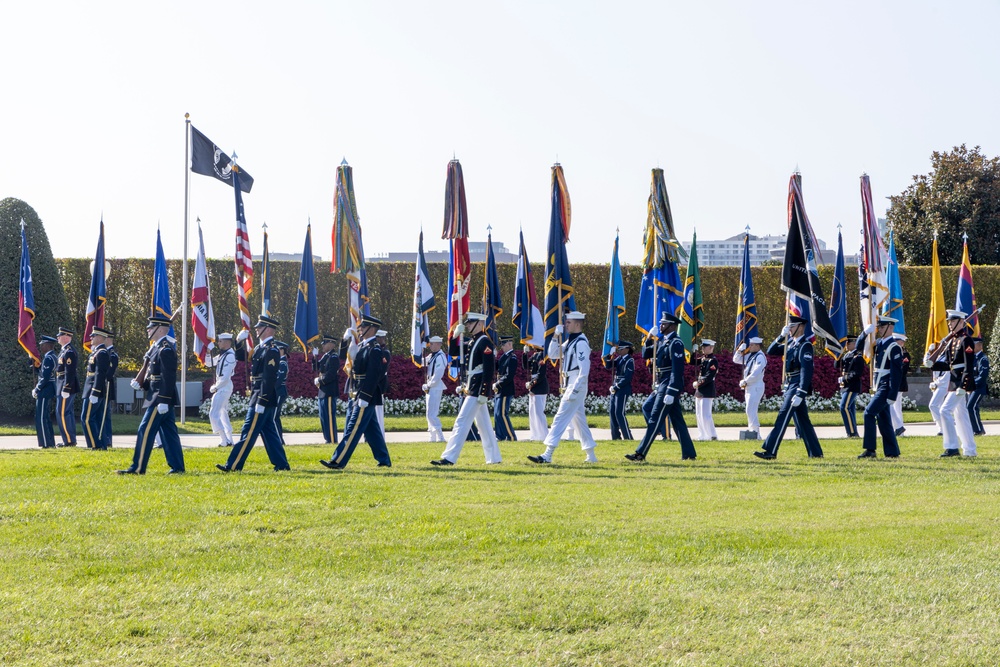 Armed Forces Full Honor Review Ceremony in Honor of  National POW/MIA Recognition Day 2024