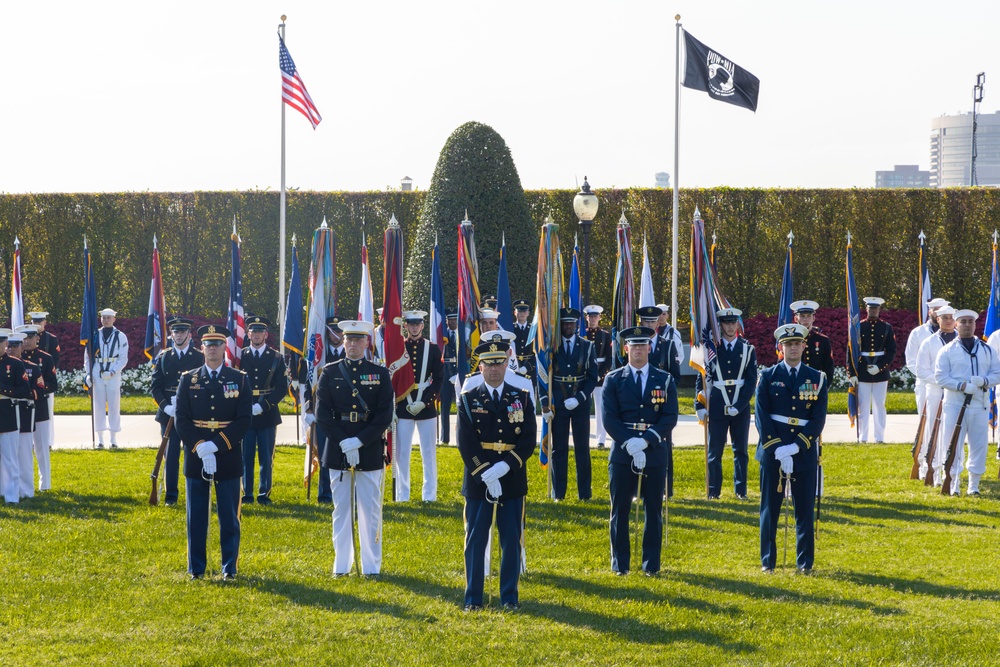 Armed Forces Full Honor Review Ceremony in Honor of  National POW/MIA Recognition Day 2024