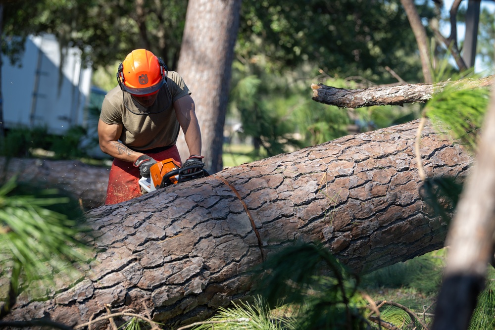 Moody AFB recovers from Hurricane Helene