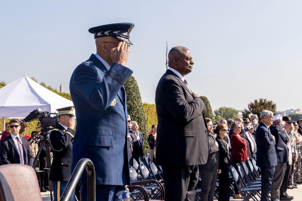 Armed Forces Full Honor Review Ceremony in Honor of  National POW/MIA Recognition Day 2024