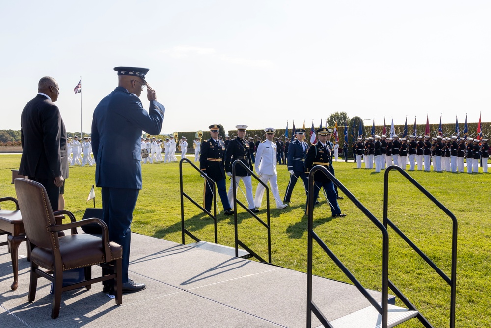 Armed Forces Full Honor Review Ceremony in Honor of  National POW/MIA Recognition Day 2024