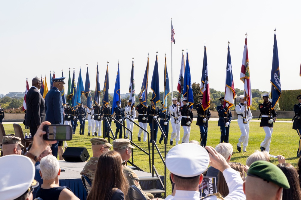 Armed Forces Full Honor Review Ceremony in Honor of  National POW/MIA Recognition Day 2024