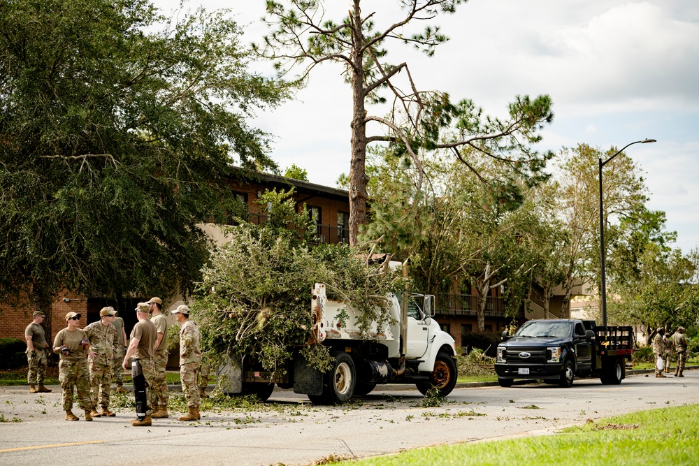 Moody AFB recovers from Hurricane Helene