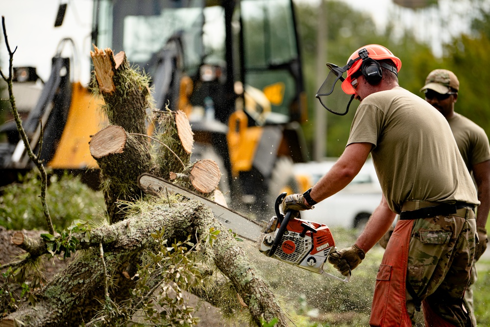 Moody AFB recovers from Hurricane Helene