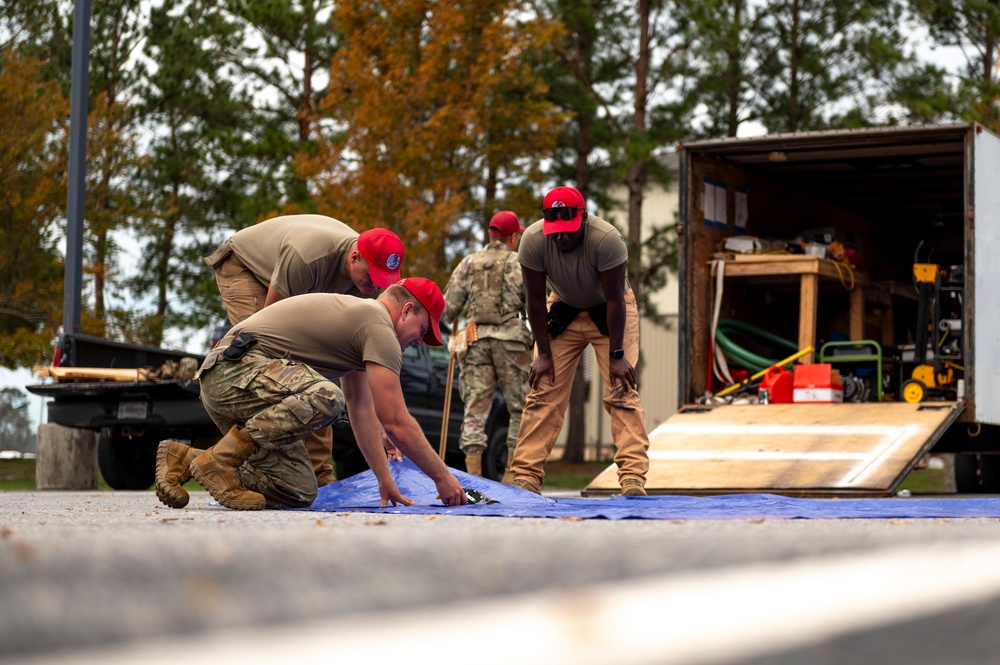 Moody AFB recovers from Hurricane Helene