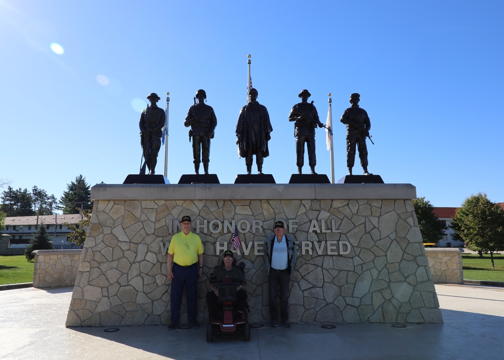 Vietnam-era Veterans visit Fort McCoy