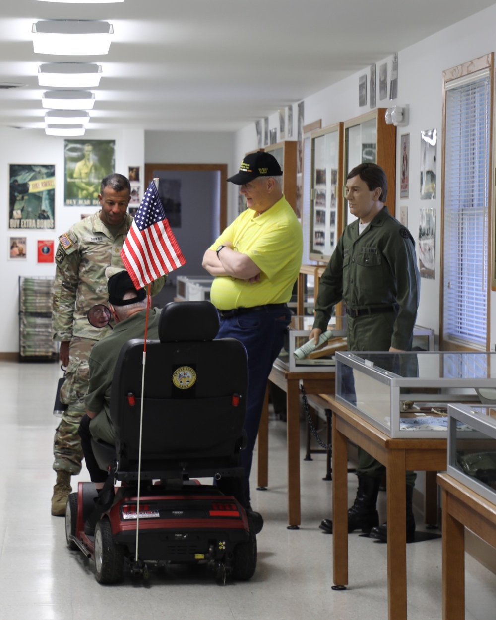 Vietnam-era Veterans visit Fort McCoy