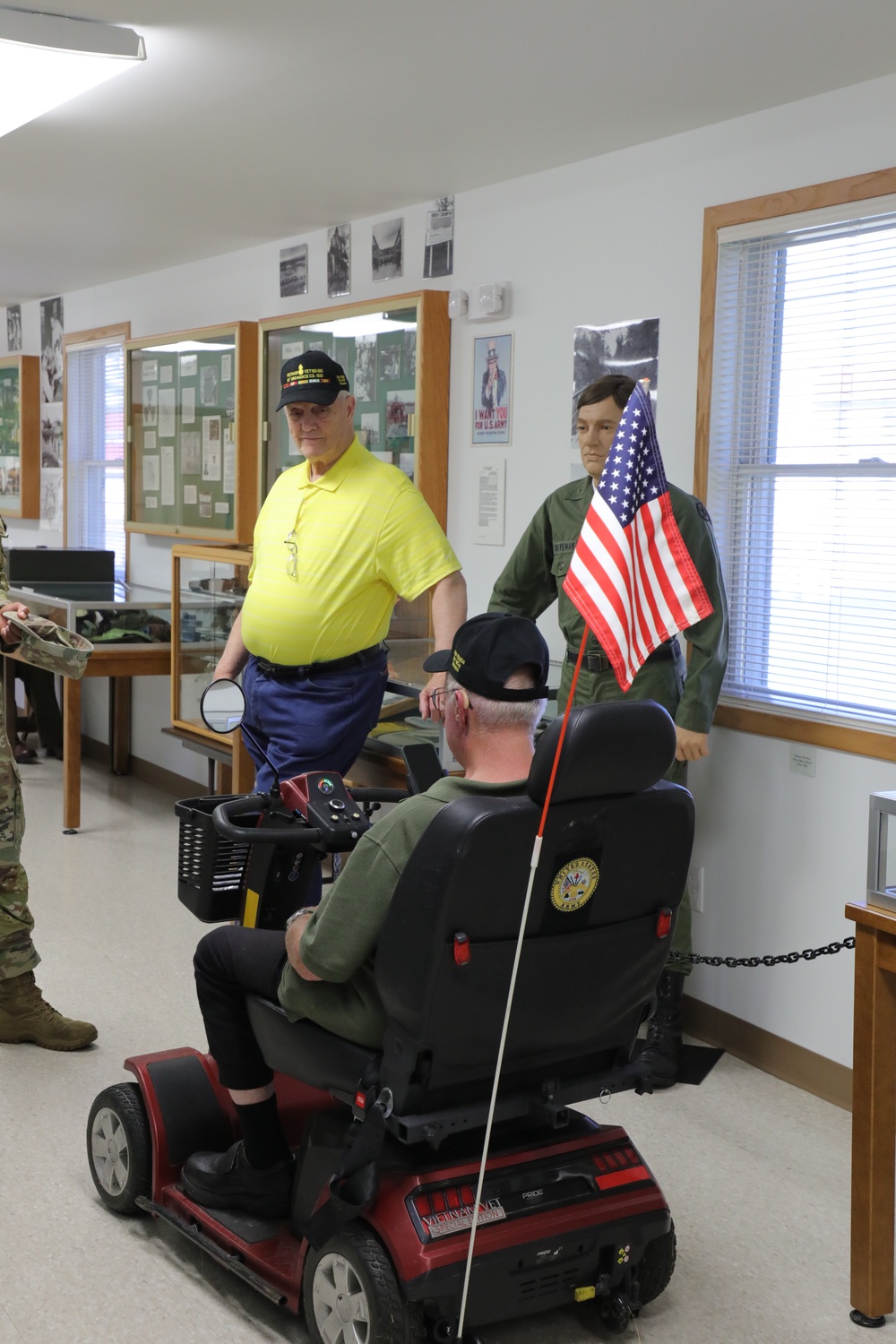 Vietnam-era Veterans visit Fort McCoy