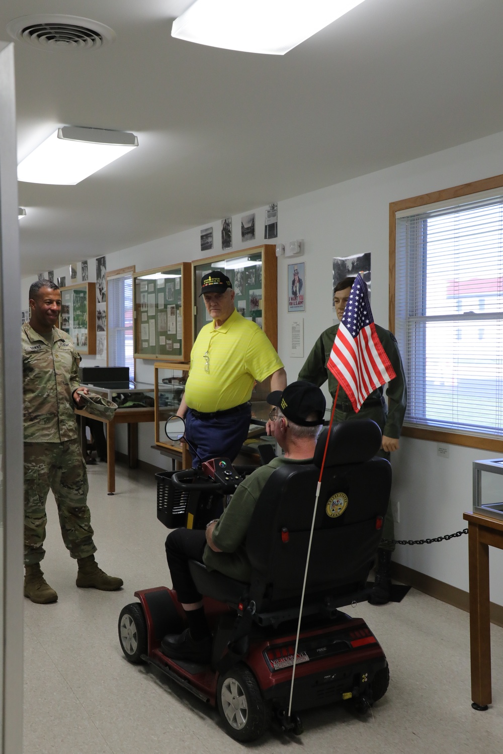 Vietnam-era Veterans visit Fort McCoy