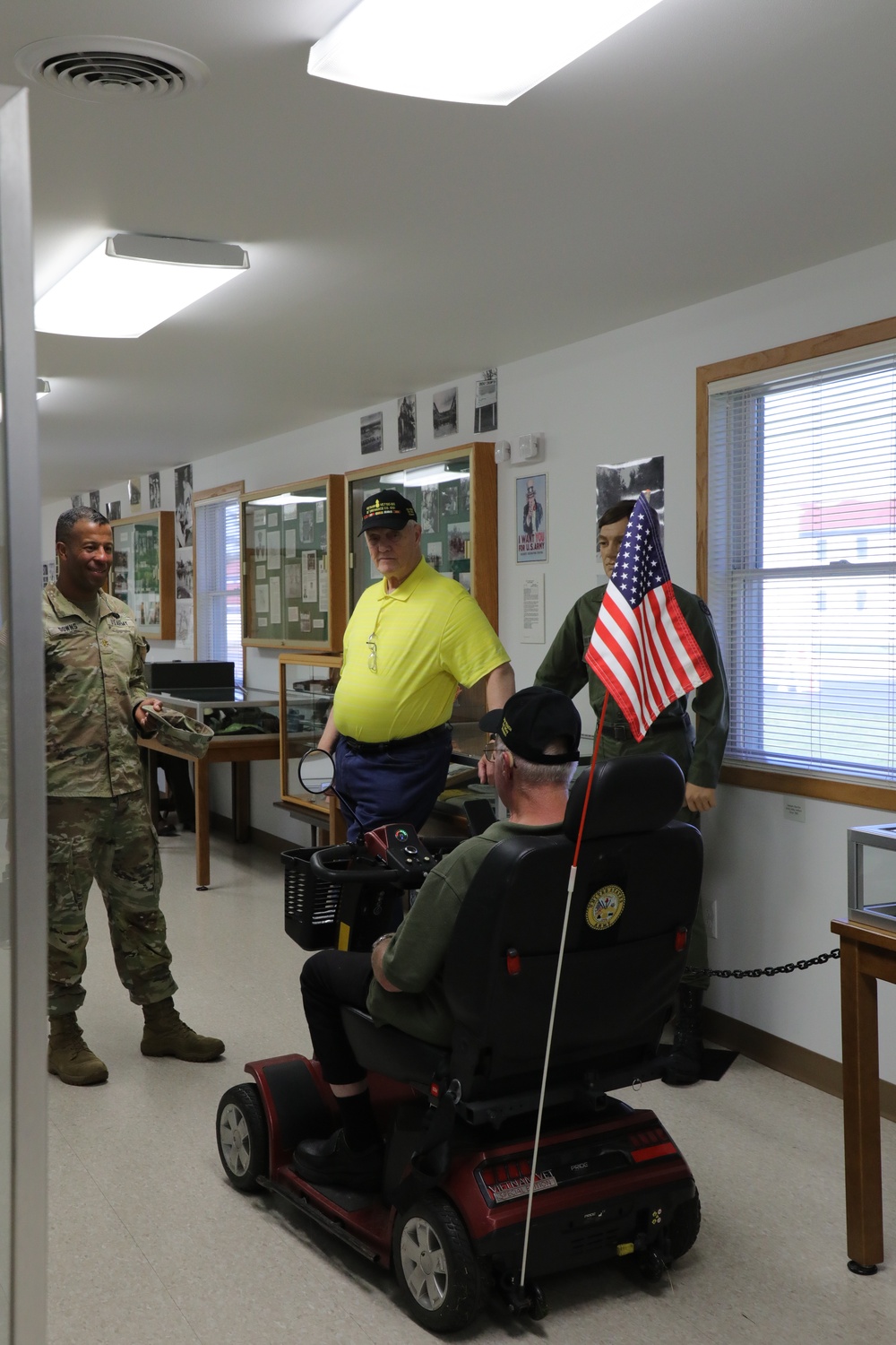 Vietnam-era Veterans visit Fort McCoy