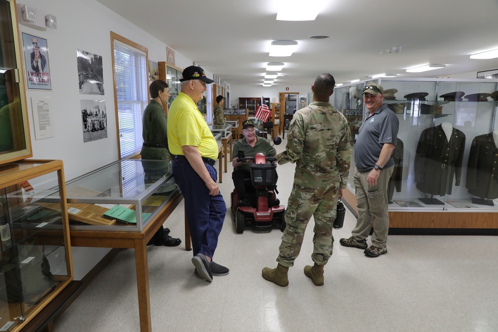 Vietnam-era Veterans visit Fort McCoy