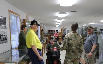 Vietnam-era Army ordnance vets visit Fort McCoy; visit with garrison command team, more