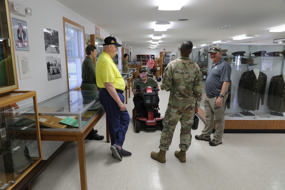 Vietnam-era Army ordnance vets visit Fort McCoy; visit with garrison command team, more